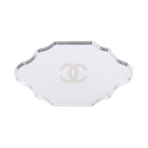 Chanel Cc Logo Brooch Sterling Silver #210075C93B